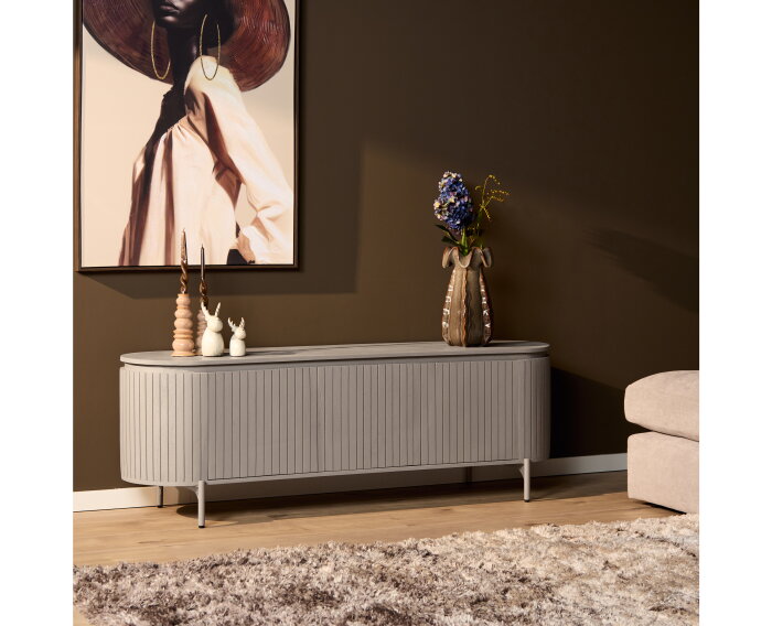 Tv meubel Solana | 165 cm | Taupe