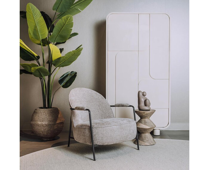 Amelia Fauteuil - fabric Haga 30 beige