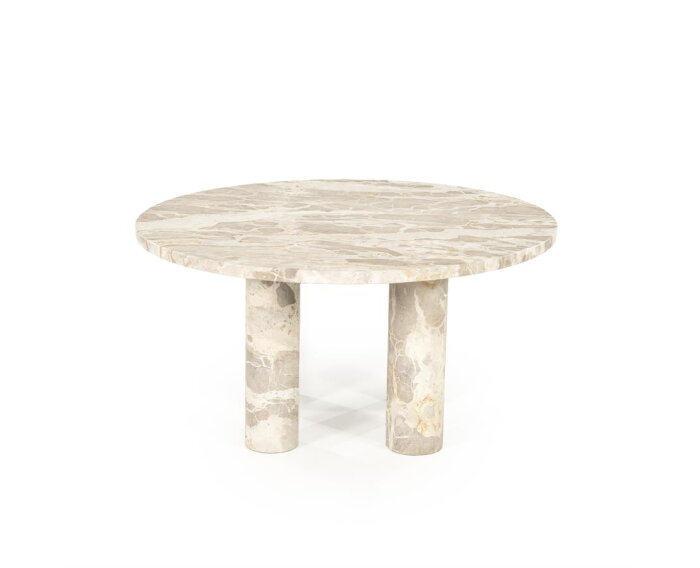 Coffee table Marmo 70x70cm - beige | BY-BOO