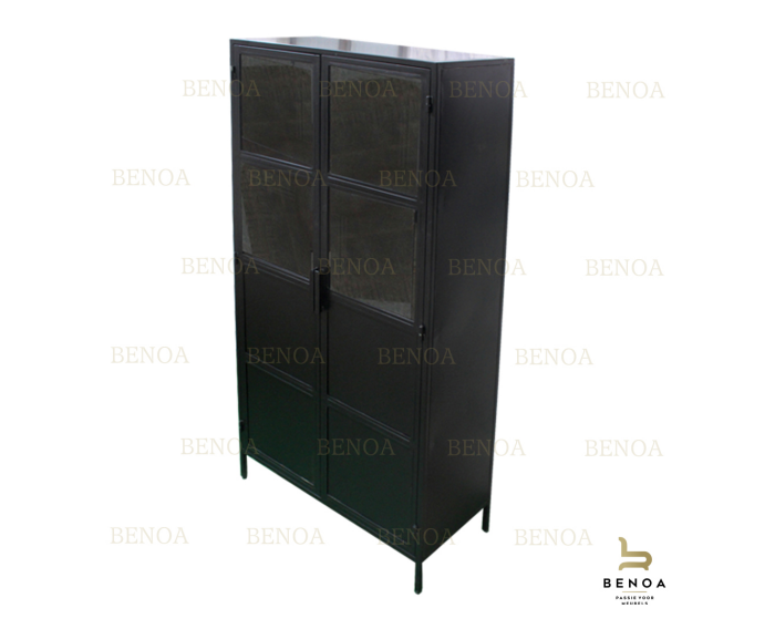 Besi Iron & Glass Cabinet 180