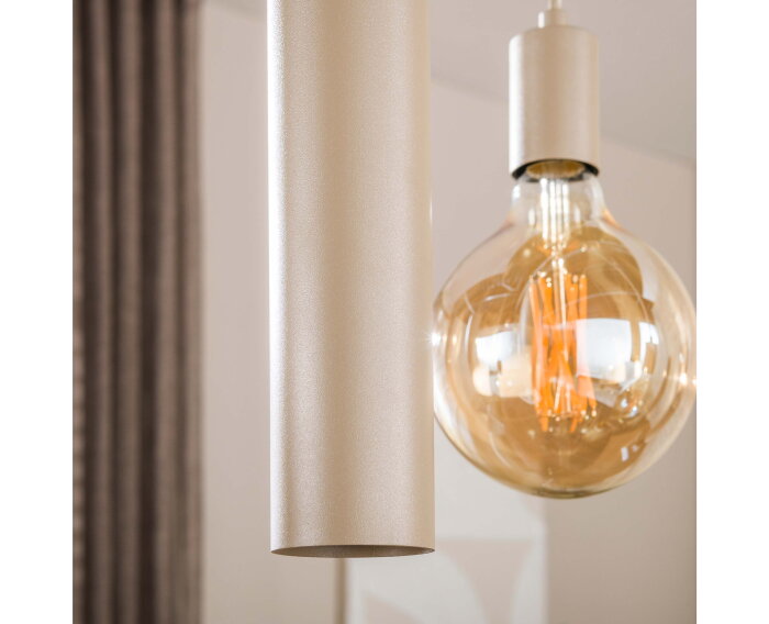 Hanglamp Senso 4+3L - Beige