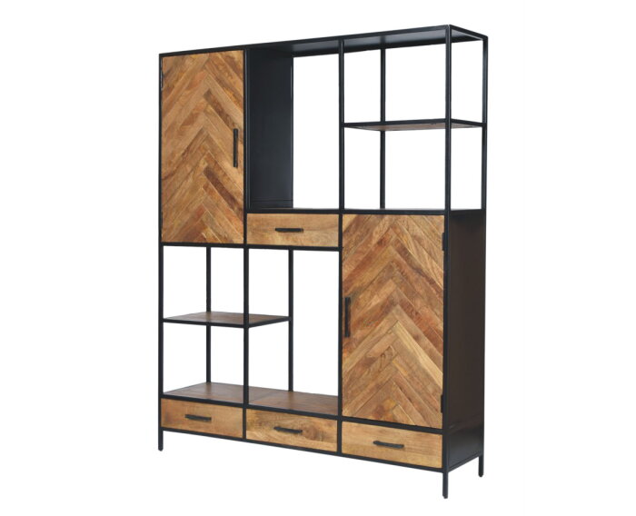 Vakkenkast Brooklyn | 160 cm | Livingfurn