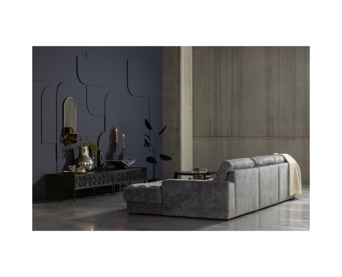 Chandler Kaarsenstandaard Metaal Antique Brass 49cm - BePureHome