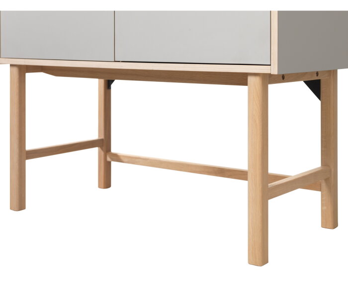 Opbergkast Bilbao eikenhout h150 cm