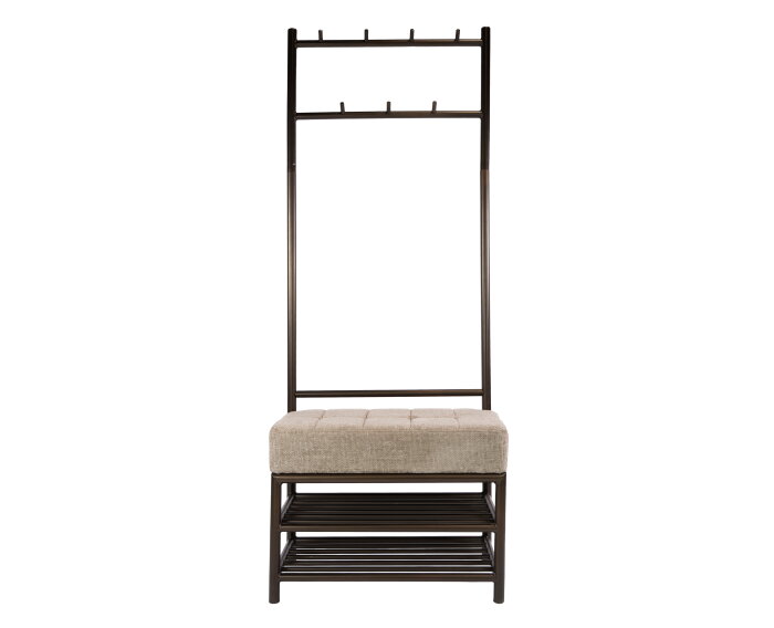 Garderobebank Luno 70 - Drift brown