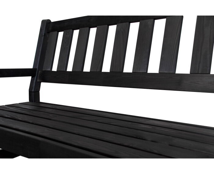 Bordeaux 2-seater black FSC 100%
