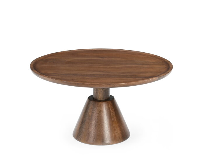 Salontafel Jade Kegelvoet Bruin