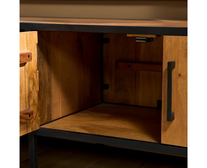 TV-meubel Denver | Mango Metaal | 240 cm | Meubelplaats.nl