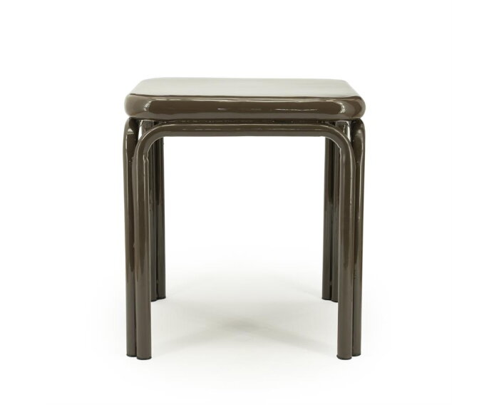 Side table Zilo 43x43cm - bruin | BY-BOO