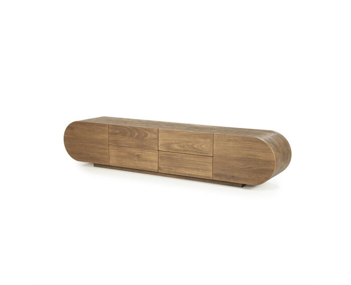 TV meubel King 210x40cm - bruin | Eleonora