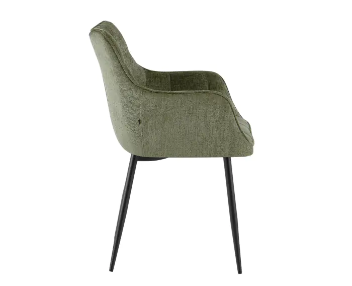 Eetkamerstoel Lucille Arm Perfect Harmony 39 Groen