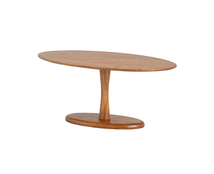 Eettafel Flare ovaal 160 cm - Bruin | Nijwie