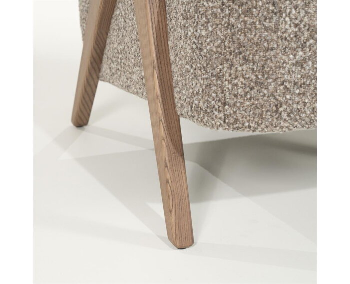 Fauteuil Francis - taupe | Eleonora