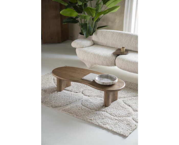 Salontafel Josh 140x60cm - bruin | Eleonora