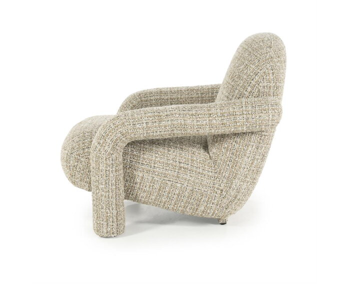 Fauteuil Monica - taupe | Eleonora