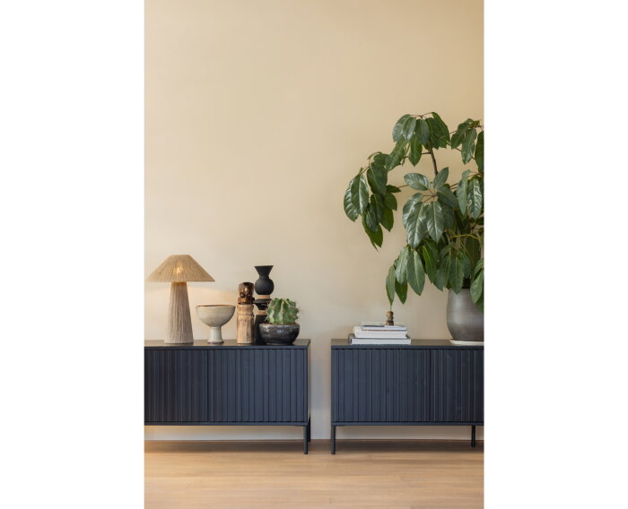 Prem Kandelaar Mango Hout Zwart - WOOOD Exclusive