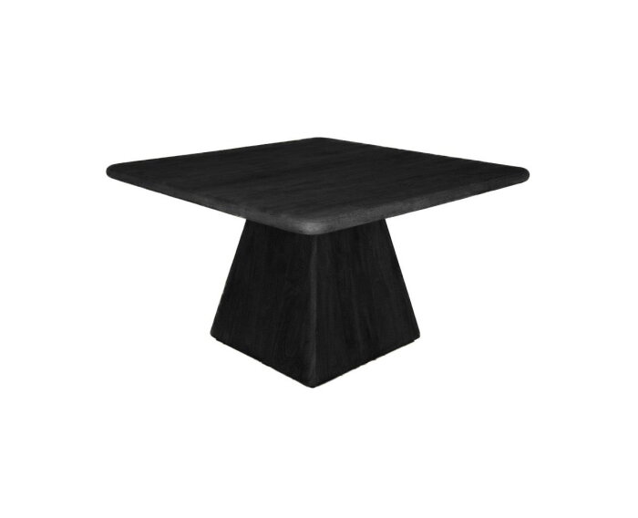 Asti Eetkamertafel vierkant zwart 150 cm