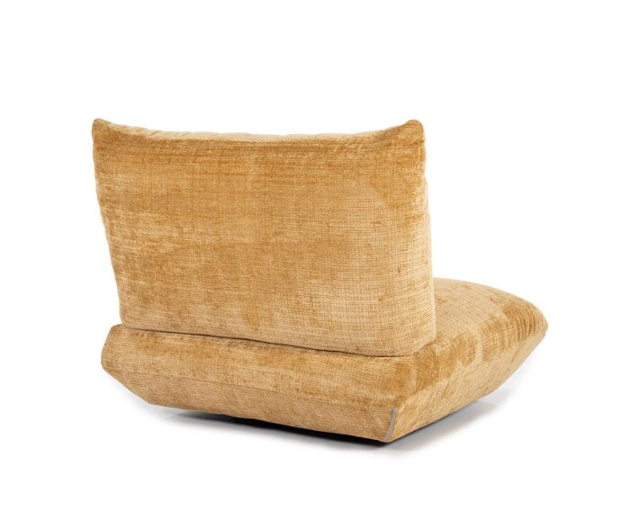 Fauteuil Turner - Draaibare fauteuil met luxe comfort - Geel | SEVN
