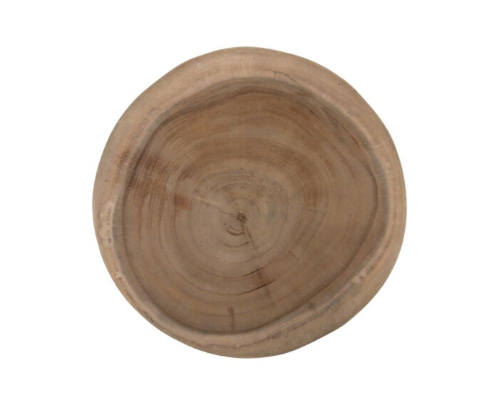 Krukje rond  - 30x30x44 - naturel -  Munggur