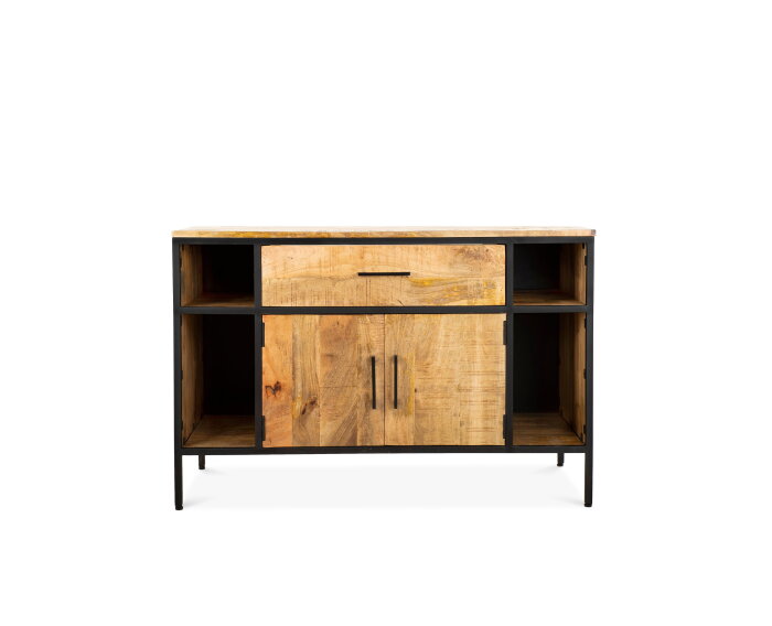 Badkamer Dressoir Mangohout 120 cm - Naturel