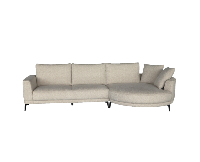 Prescot 2 5-AL + Chaise R - Sahara 120 beige