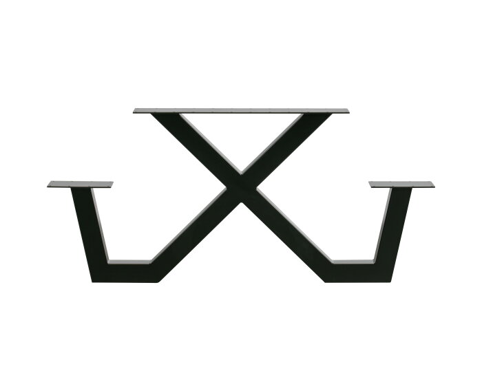Tablo Outdoor X-poot Picknick Metaal 1 Stuks - WOOOD Exclusive