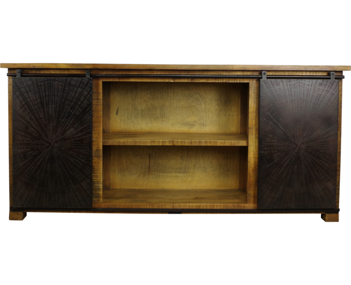 Dressoir Bradley mangohout 200x42x92