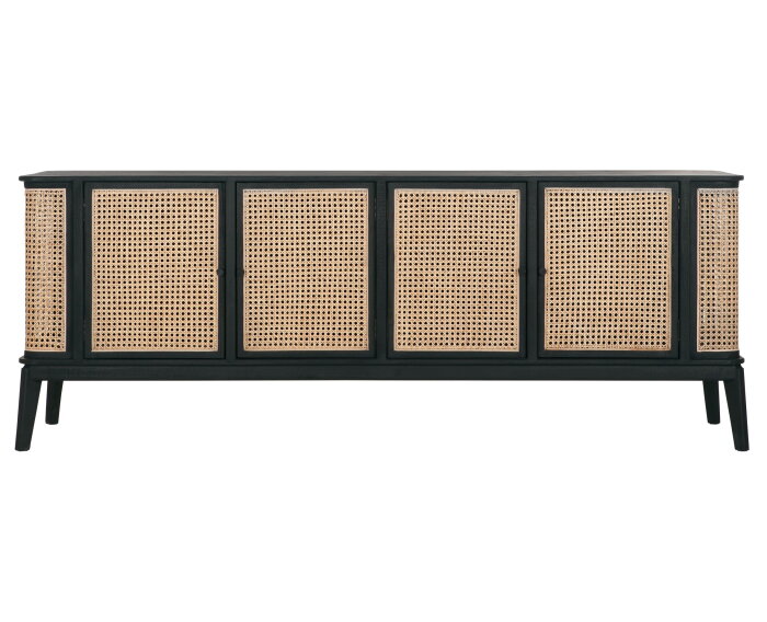 MUST Living Dressoir Raffles 4-deurs 80x213x48 cm