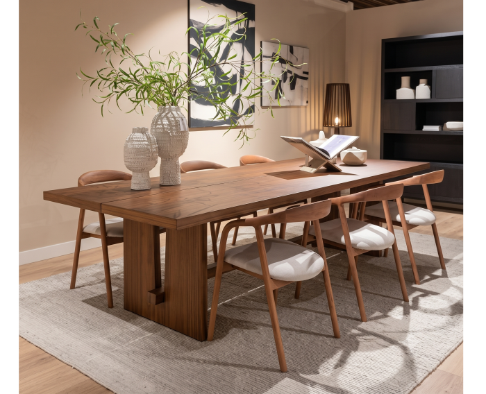 Eettafel Lira 240x110cm - bruin | Eleonora
