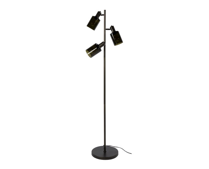 Vloerlamp Sepiora 3L - Sienna bruin