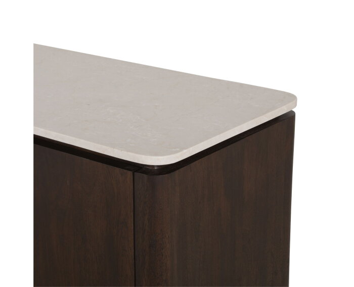 Bovenblad Dressoir Dallas Beige Marmer 210 cm