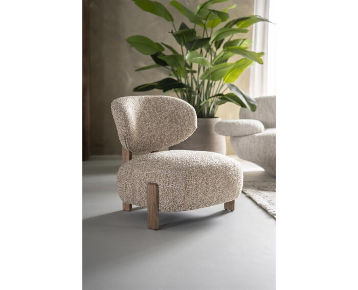 Fauteuil Reza bruin - bay | Eleonora