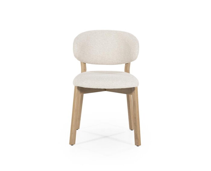 Stoel Mikky naturel - beige | Eleonora