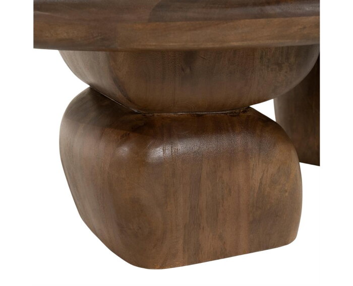 Coffee table Sui 120x70cm - bruin | BY-BOO