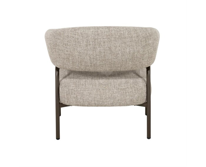 Fauteuil Fabrice - taupe | Eleonora