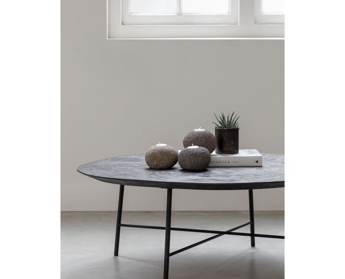 Soho salontafel semi rond