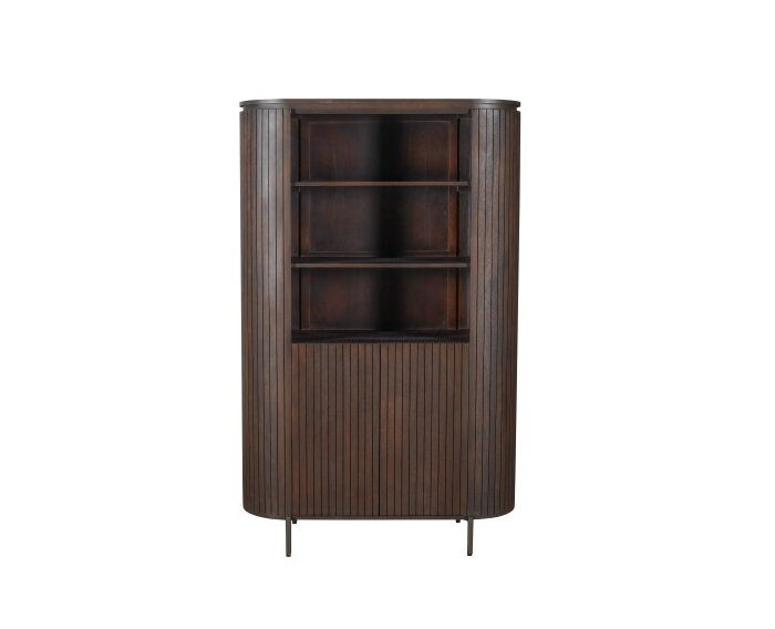 Wandkast Solana Bruin Mangohout 115 cm
