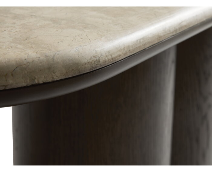 Sidetable Piazze marmer 120x38x75 cm - Beige