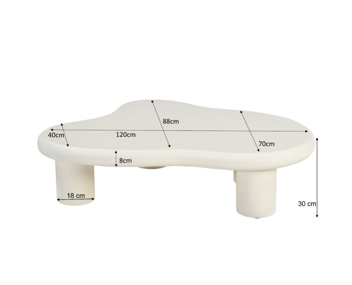 Salontafel Brix Feline Sandy