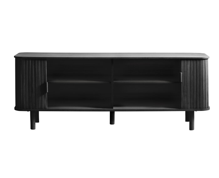 Tv meubel Cavo eiken 160 cm - Zwart