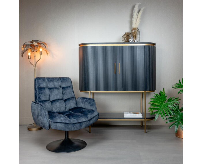 Tropea Fauteuil - Adore dark grey 29 (draaibaar)