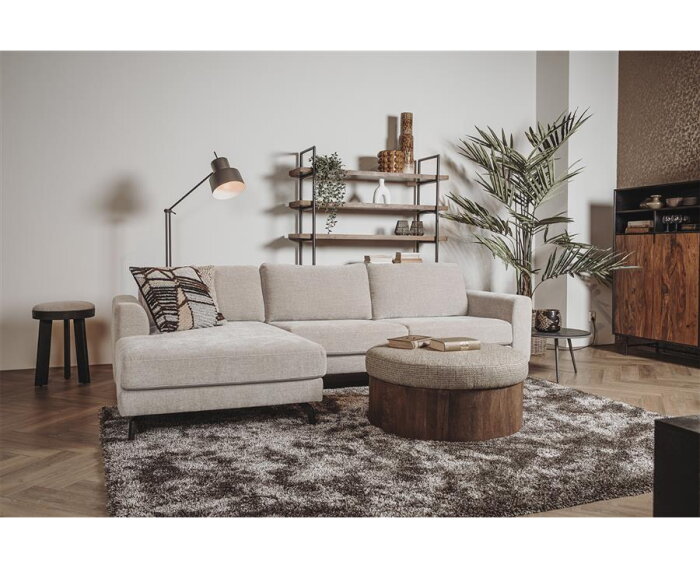 Highlands 2 5-AR + Chaise L - Nature 450 Grey