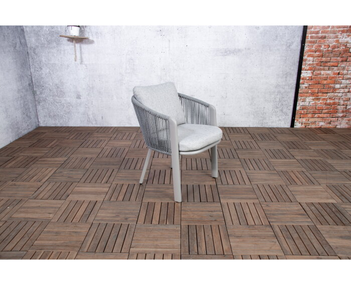 Tuinstoel Siena - Grijs