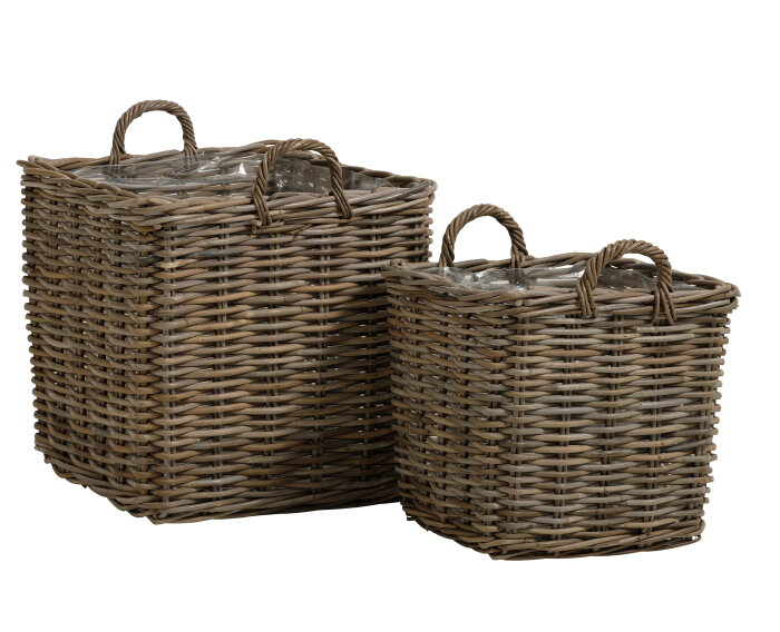 ARLES BASKETS SQUARE - SET OF 2