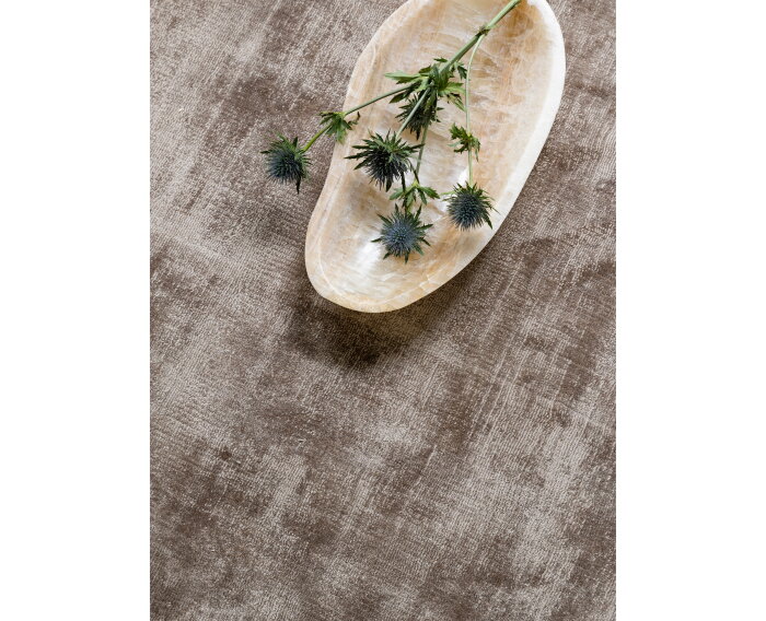 Must living vloerkleed La Belle rond viscose &Oslash;150 cm - Sage green