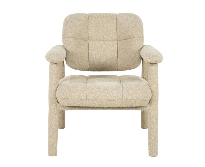Lounge chair Knox - taupe | BY-BOO