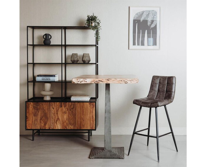 Navarra Barstoel - fabric Antracite