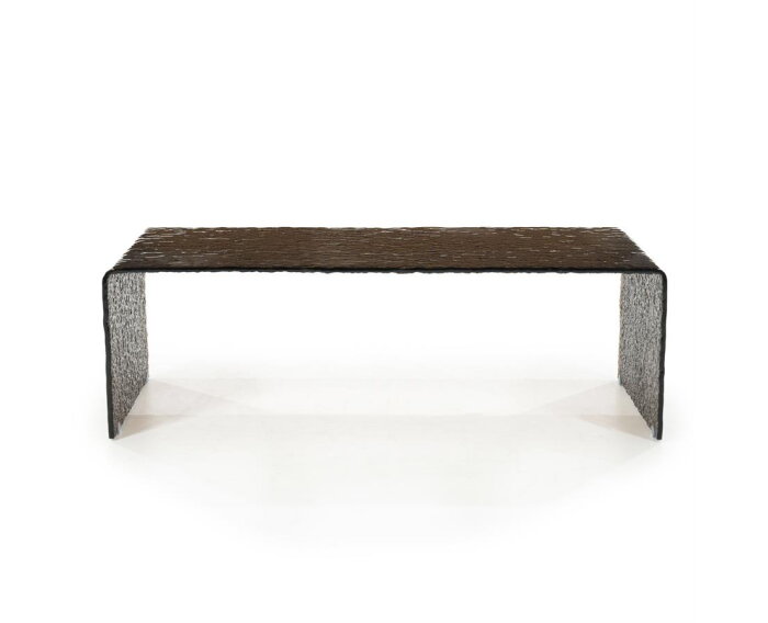 Coffee table Ripple 110x55cm - bruin | BY-BOO