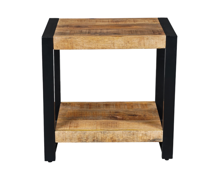 Bijzettafel Boaz met onderblad | 60 cm
