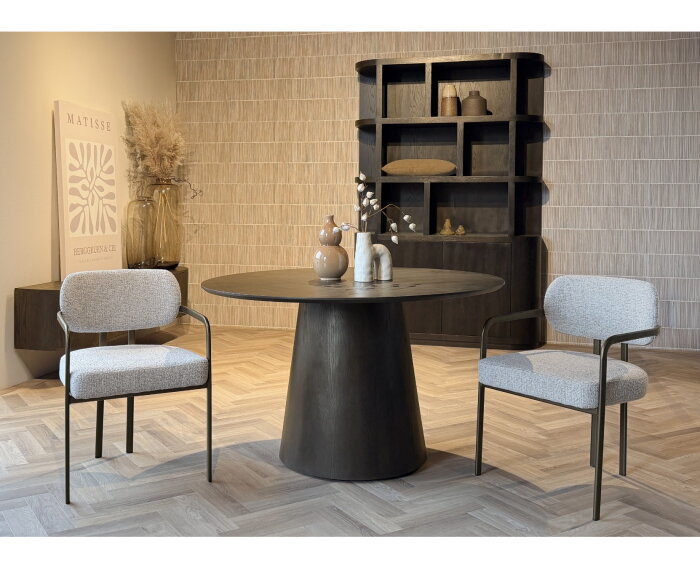 Eetkamerstoel Milan Beige - Japandi